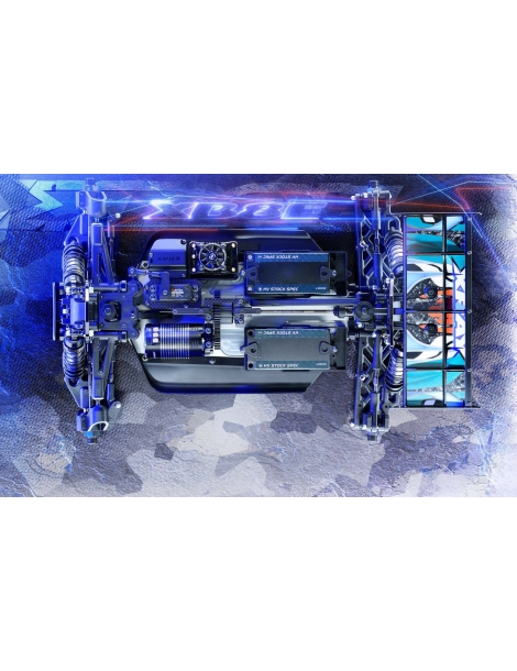 RC modelis XRAY XB8E 2025 1:8 elektrinis off-road – CyborgShop