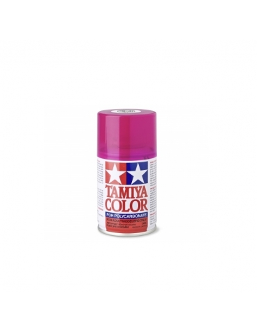 Tamiya Lexan purškiami dažai - Translucent pink, PS-40
