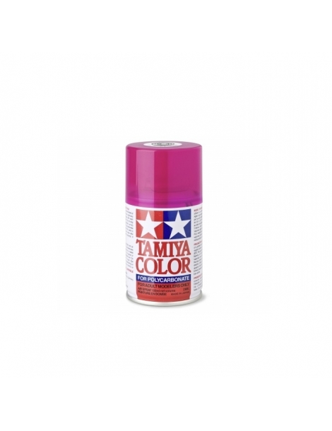 Tamiya Lexan purškiami dažai - Translucent pink, PS-40