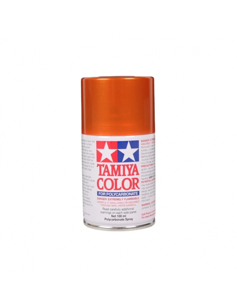 Tamiya Lexan purškiami dažai - Metallic orange, PS-61