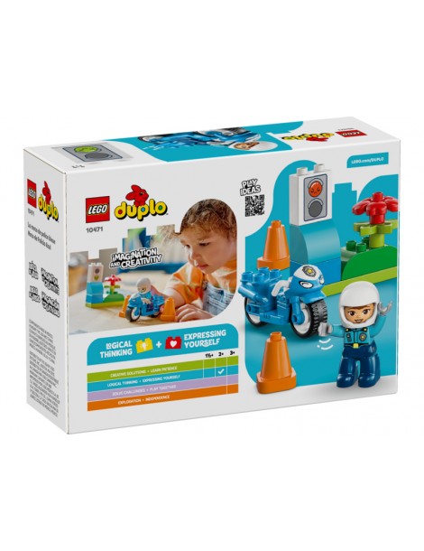 LEGO Friends - Blue Police Motorcycle
