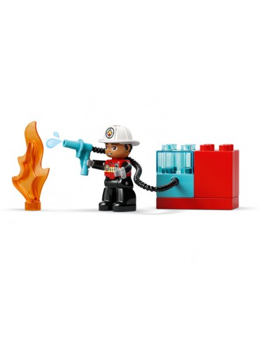 LEGO DUPLO - Fire Truck with Hose and Firefighter