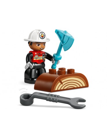 LEGO DUPLO - Fire Truck with Hose and Firefighter