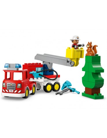 LEGO DUPLO - Fire Truck with Hose and Firefighter