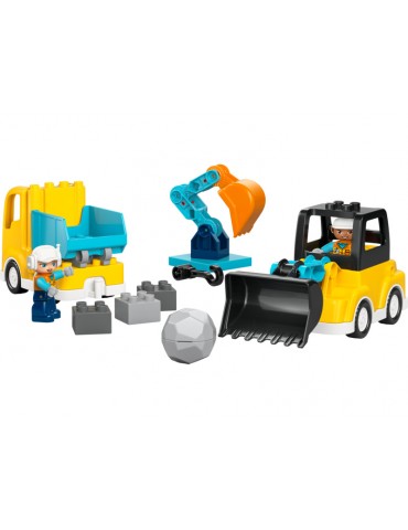 LEGO DUPLO - 3 in 1 Construction Vehicles
