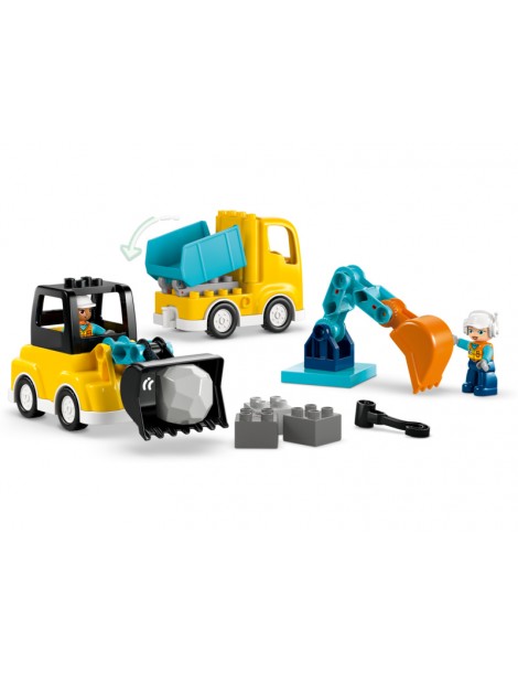 LEGO DUPLO - 3 in 1 Construction Vehicles