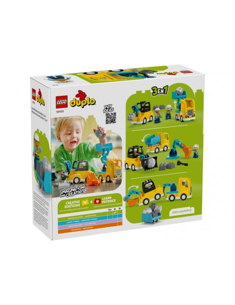 LEGO DUPLO - 3 in 1 Construction Vehicles
