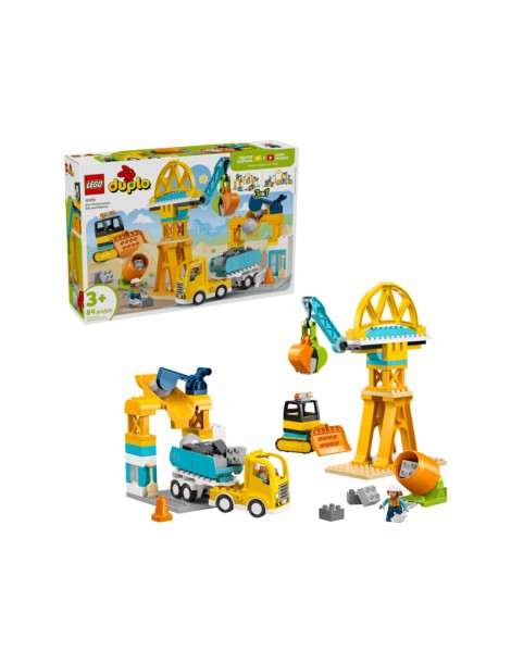 LEGO DUPLO - 3 in 1 Construction Site and Vehicles