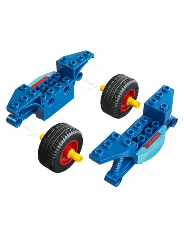LEGO Friends - Spidey on his Motorcycle vs. Rhino