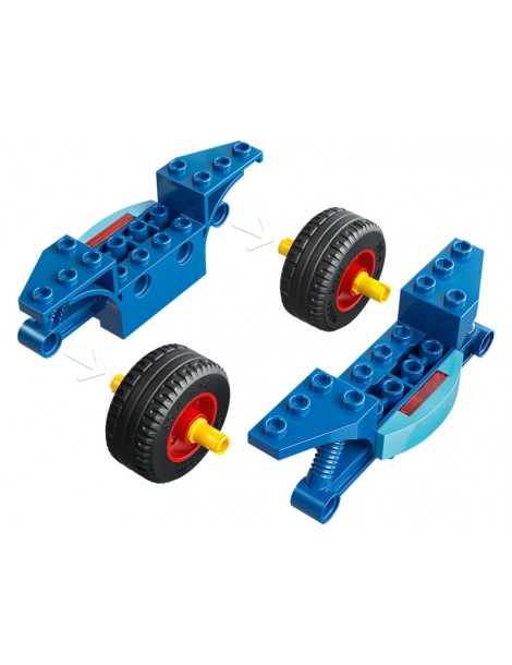 LEGO Friends - Spidey on his Motorcycle vs. Rhino