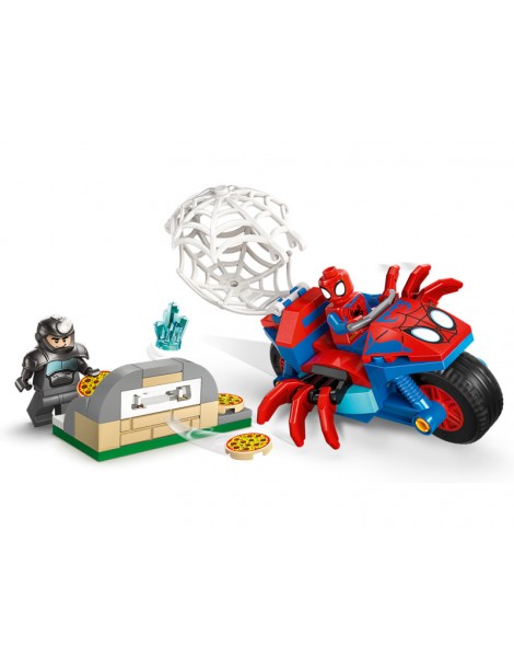 LEGO Friends - Spidey on his Motorcycle vs. Rhino