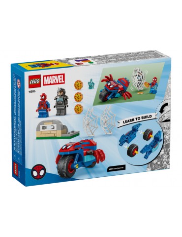 LEGO Friends - Spidey on his Motorcycle vs. Rhino