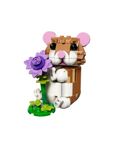 LEGO Creator - Cute Hamster with a Flower