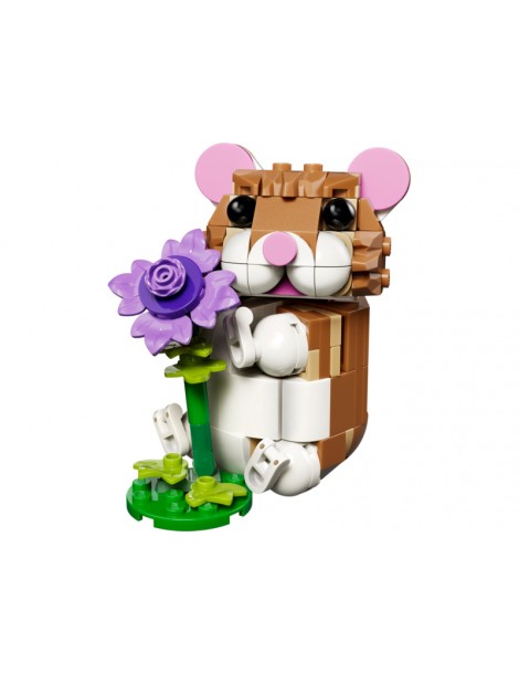 LEGO Creator - Cute Hamster with a Flower