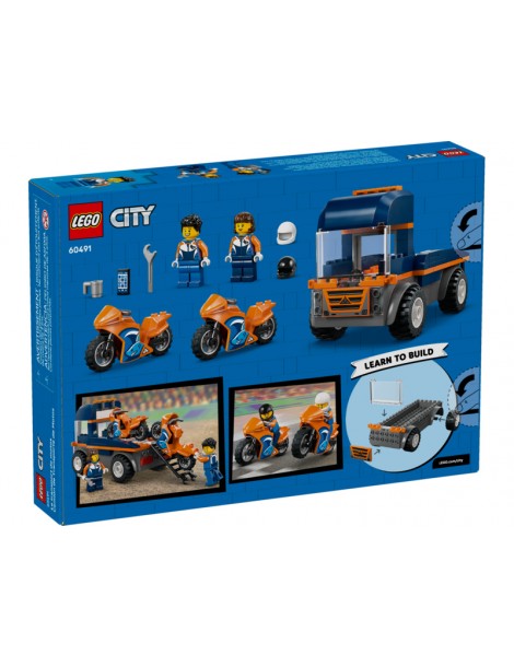 LEGO City - Motorcycle Transporter