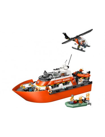LEGO City - Coast Guard Rescue Boat & Helicopter