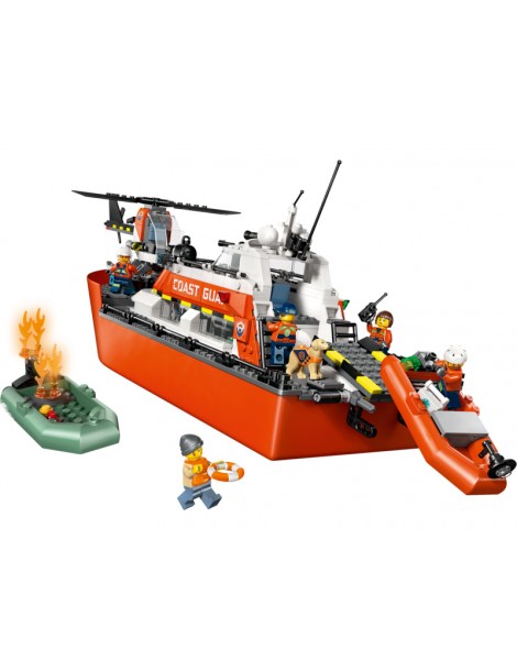 LEGO City - Coast Guard Rescue Boat & Helicopter