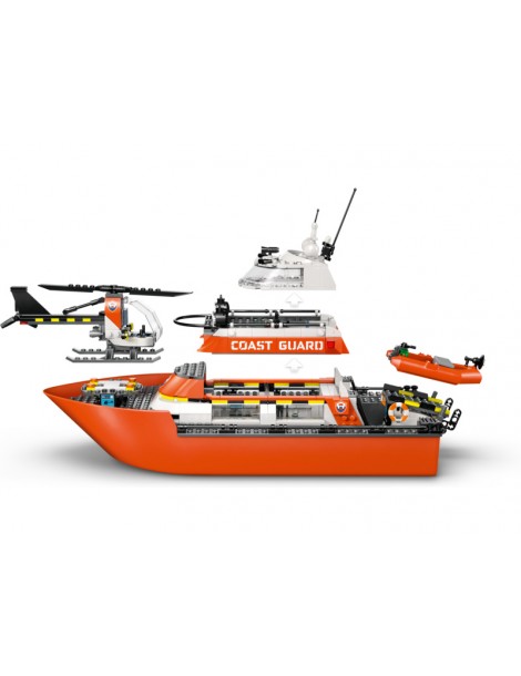 LEGO City - Coast Guard Rescue Boat & Helicopter