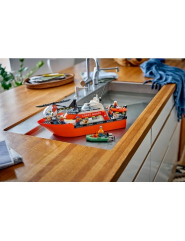 LEGO City - Coast Guard Rescue Boat & Helicopter