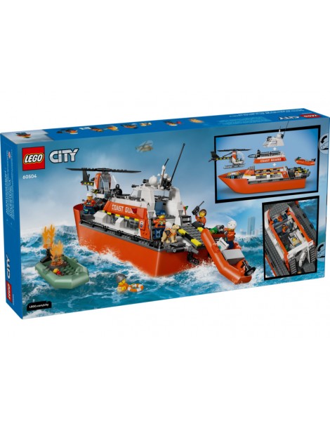 LEGO City - Coast Guard Rescue Boat & Helicopter