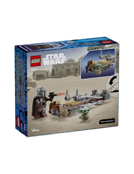 LEGO Star Wars - The Mandalorian & Grogu's Speeder Bike