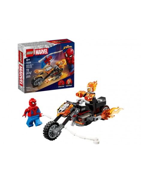 LEGO Marvel - Spider-Man vs. Ghost Rider Motorcycle