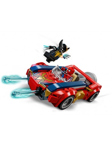 LEGO Marvel - Spider-Man Car vs. Venomized Wolverine