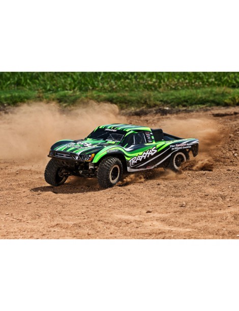 RC modelis Traxxas Slash 1:10 HD RTR žalias short course Traxxas – CyborgShop