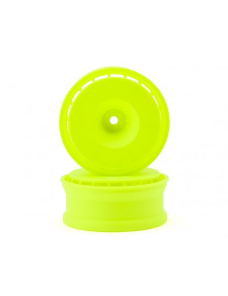 RC ratlankiai GA18 4mm offset geltoni 2 vnt Reve D – CyborgShop