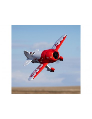 RC lėktuvas Gee Bee R-2 1.0m AS3X+ SAFE Select E-flite – CyborgShop