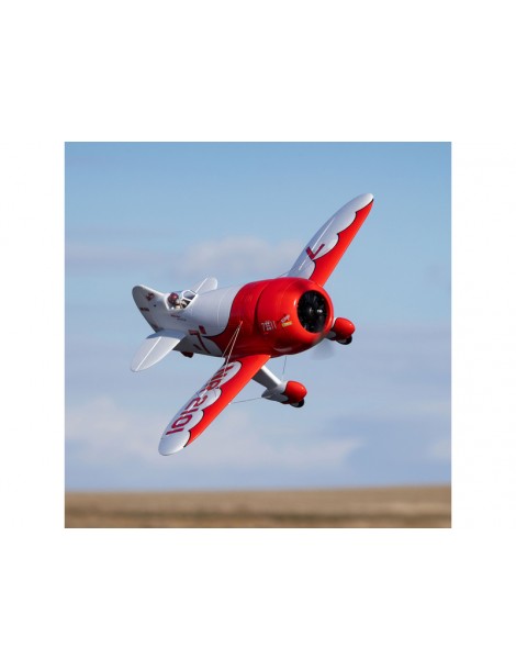 RC lėktuvas Gee Bee R-2 1.0m AS3X+ SAFE Select E-flite – CyborgShop