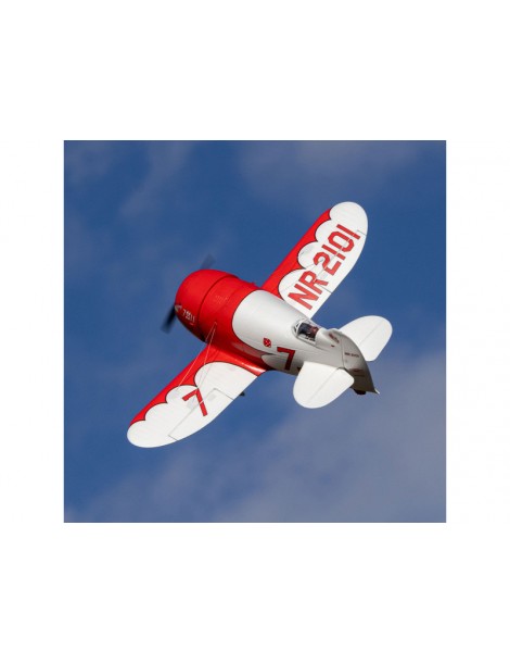 RC lėktuvas Gee Bee R-2 1.0m AS3X+ SAFE Select E-flite – CyborgShop