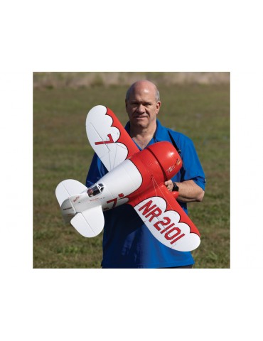 RC lėktuvas Gee Bee R-2 1.0m AS3X+ SAFE Select E-flite – CyborgShop