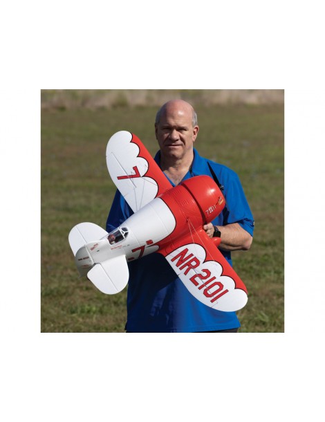 RC lėktuvas Gee Bee R-2 1.0m AS3X+ SAFE Select E-flite – CyborgShop