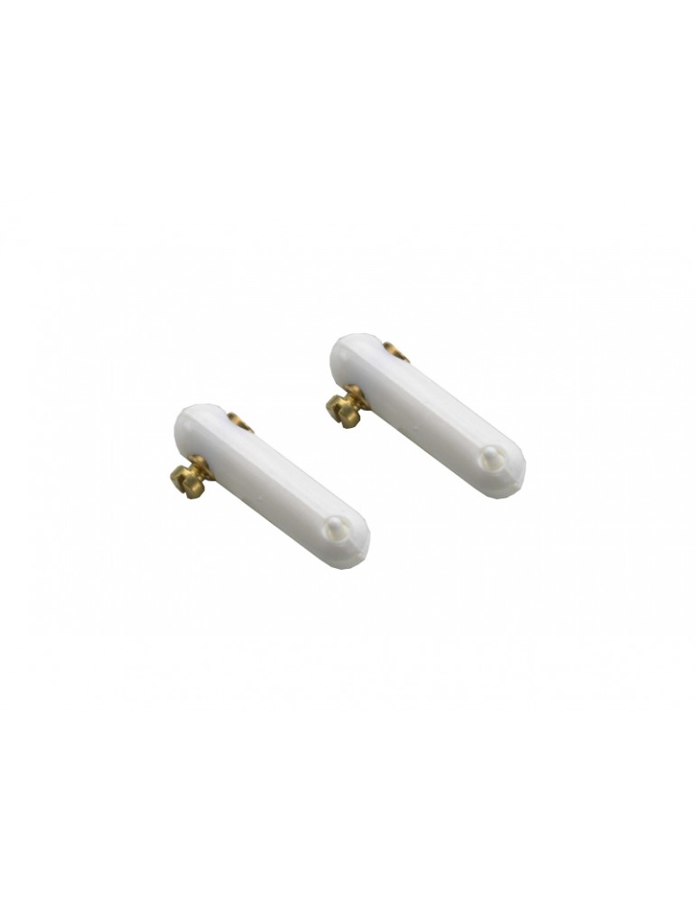 Nylon Clevis w/ Locking Screw - Wires Up To Dia. 2mm (2)