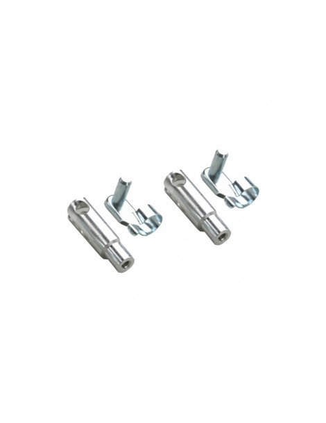 Aluminium Clevis Heavy Duty w/ Safety Clip M3 (2)
