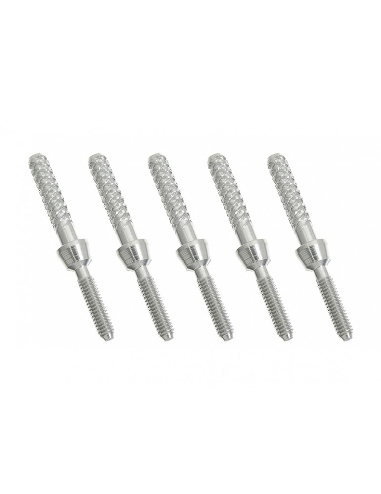 Threaded Coupler M2 for Carbon Tube 2.5mm (5)