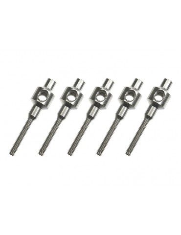 Threaded Fastener M2 for Wire max. 2.1mm (5)
