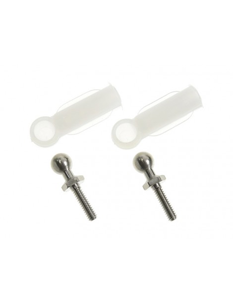 Nylon Ball Link M2 - M2 Short Ball (2)