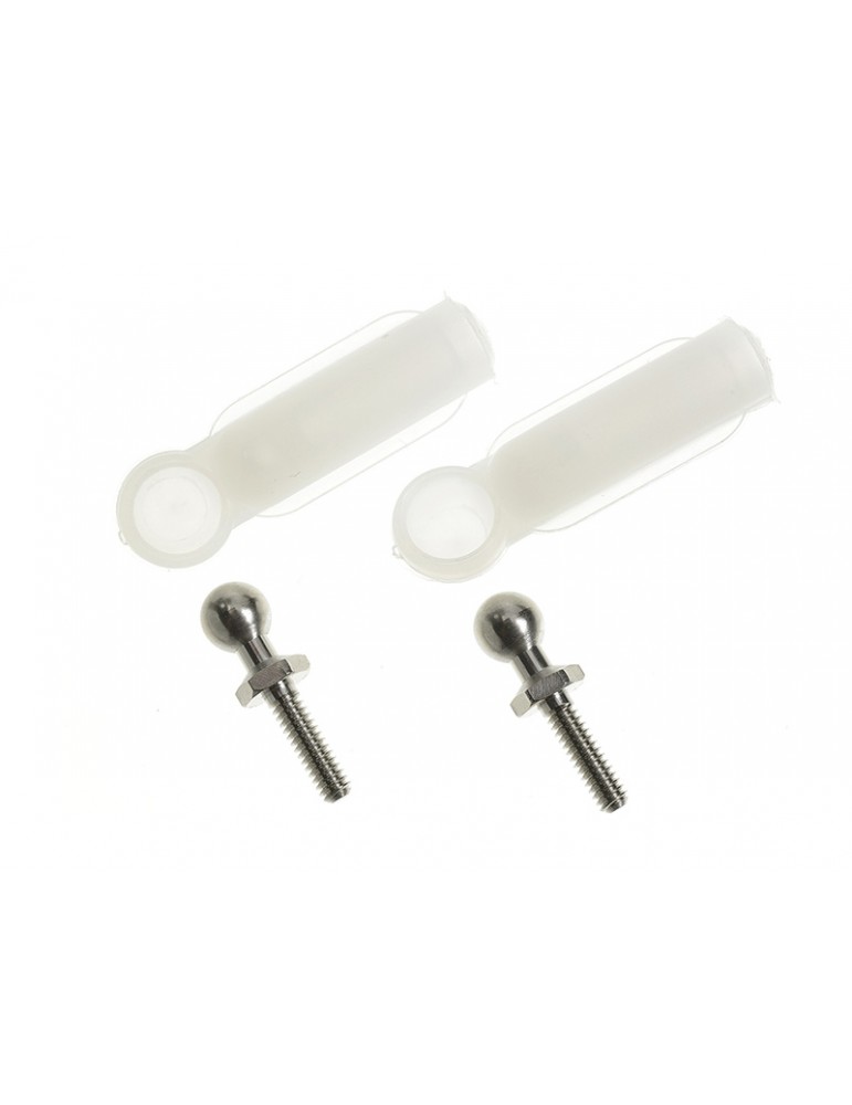 Nylon Ball Link M3 - M3 Short Ball (2)