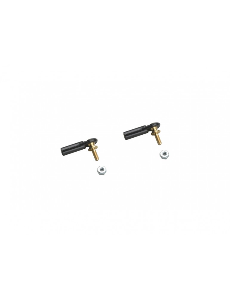 Nylon Ball Link M2 Medium - M2 Short Ball (2)