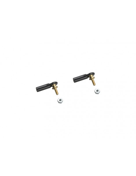 Nylon Ball Link M2 Medium - M2 Short Ball (2)