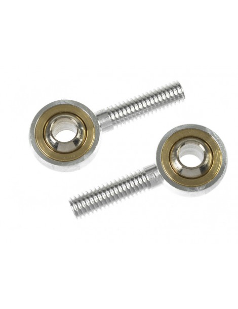 Aluminium Ball Link Outer thread M4 - Ball for M4 Screws (2)