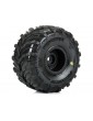 Pro-Line Dreadnaught Mounted Black Wheel F/R (4) for ARRMA GORGON/QUAKE GROM