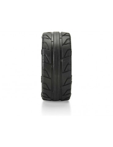 Pro-Line Wheel 1/14 Vector Tire MTD 12mm Black Mach 10 Wheel (4): Typhon Grom