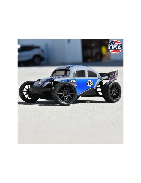 Pro-Line Wheel 1/14 Vector Tire MTD 12mm Black Mach 10 Wheel (4): Typhon Grom