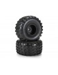 Pro-Line Wheel 2.6" Dirt Hawg 2.0 F/R MT Tires Mounted (2): Arrma Quake, Gorgon