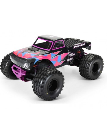 Pro-Line Wheel 2.6" Dirt Hawg 2.0 F/R MT Tires Mounted (2): Arrma Quake, Gorgon