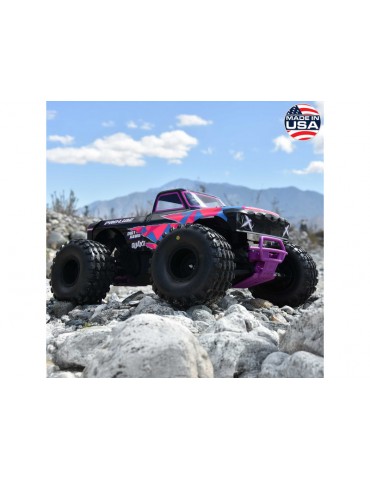 Pro-Line Wheel 2.6" Dirt Hawg 2.0 F/R MT Tires Mounted (2): Arrma Quake, Gorgon