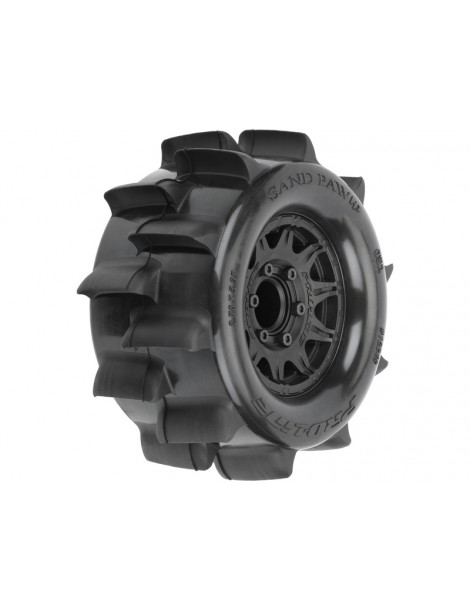 RC modelių ratai Sand Paw HP BELTED 2.8 su Raid ratlankiais Pro-Line – CyborgShop